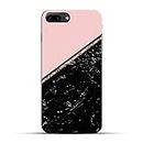 COLORflow iPhone 7 Plus/iPhone 8 Plus Back Cover | Black Pink Marble | Designer Printed Hard CASE Bumper Back Cover for iPhone 7 Plus/iPhone 8 Plus