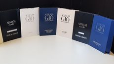 GIORGIO ARMANI PERFUMES - LOT OF 7 SAMPLES