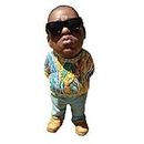 Doyomtoy Rap Star Cool Hip Hop Legends Resin Ornaments, Car or Desktop Statues,for Cake Topper, Living Room, Office, Guy Doll Rapper 2Pac, Shakur, Pac, Snoop.………