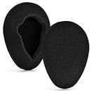 4 x Ear Pads - defean Replacement Automobile Headphone Foam Compatible with Infrared Wireless Headphones in GM Ford Toyota Nissan Automobile Entertainment DVD Player Systems 80x65mm (Foam)