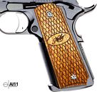 1911 Grips Kimber Wood Textured Grips for Colt 1911 45 acp , Taurus Clones