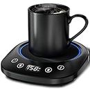 Coffee Mug Warmer Electric Cup Warmer for Office Desk Use Auto Shut Off Temperature Settings 9 Hour Timer Settings Smart Coffee Warmer Plate Milk Tea Water(No Cup)
