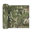 LOOGU 300D Durable Camo Netting Cover 56 inch x 6.5/9.5/13/19/32/65 Feet for Hunting Ground Blinds, Tree Stands, Duck Blinds