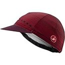 CASTELLI 4523033-421 Rosso Corsa Cap Men's Hat Bordeaux Uni