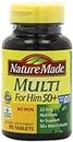 Nature Made Multi for Him 50+ Multiple Vitamin and Mineral Supplement Tablets, 90-Count (Pack of 2) by Nature Made