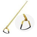 Hectare Heavy Duty Hand Weeder with 5 Feet Handle/Pole | Manual Weeder for Agriculture | Weed Remover | Weed Removal Equipment | Agriculture Tools for Farming | Stirrup Hoe