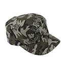 COMBR Fashionable Adjustable Polyester Baseball Hat Flat Crown Cap for Men Women Clothing Accessory Camo Hat #5