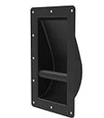 PENN ELCOM Big Black Recessed Steel Bar Speaker Cabinet Handle H1070