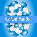 We Will Miss You: Guest Book, Keepsake Memory Book For Family And Friends Guestbook Register To Write Sign In, With Gift Log & Photo Pages For ... And Advice Paperback (Occasions Guest Books)