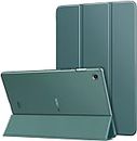 SwooK Case Compatible with Galaxy Tab S6 Lite 10.4 2020, Stand Cover with Translucent Frosted PC Back Shell Fit Samsung Galaxy Tab S6 Lite 10.4 2020 SM-P610/P615 (S6 lite 10.4 Inch, Midnight-Green)