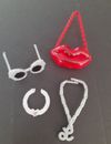 Barbie Style Accessories Defa Lucy Street Fashion. Necklaces Bag Sunglasses NEW!