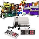 Onyxtron Classic Game Console: Mini Classic Game System, 620 Handheld Games, TV Gaming Console with Inbuilt Retro Classics like Marioo, Contra, Snow Bros, Tank, Road Fighther, Chip & Dale, Road Fighter, Double Dragon, and More!
