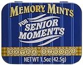 Boston America Gag Gifts Memory Mints, Sugar Candy for Senior Moments Fun Gag Tin