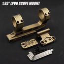 Riflescope LPVO Mount 1.93" FAST Scope Mount 30mm Ring Offset Optic Base for RMR