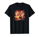 Sailing Schooner Sailing In the Sunset T-Shirt