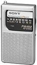 Sony ICF-S10MK2 Pocket AM/FM Radio, Silver (International Version)