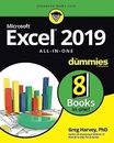 Excel 2019 All-in-One For Dummies, Harvey, Greg