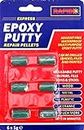 Epoxy Putty Repair Pellets, Waterproof Epoxy Putty Repair Pellets 6x5g Ceramic,Metal,Wood Plastic Etc Filler