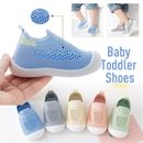 Baby Girls Boys Toddler 11-15cm Anti-Slip Soft Rubber Sole Shoes Floor Socks