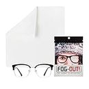 Anti Fog Wipes, Triyards Long Lasting Nano Dry Wipe, Reusable Microfiber Fog Preventing Cloth for Glasses, Goggles, Screens and Camera Lens, Eyeglasses Cleaning Products (1 Pack White)