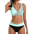 eguiwyn Two Piece Swimsuits,2 Piece Skirt Sets for Women Sexy,Womens Bikini Swimsuits,Bathing Suits for Teen Girls,Super Discount Deals Under 10,Hawaii Outfits for Women 2024,Sports Swimsuit