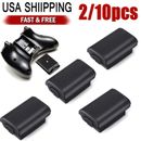 2/10pcs AA Battery Back Cover Case Shell Pack For Xbox 360 Wireless Controller