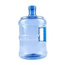 5L Plastic Water Bottle Container, Reusable Large-Capacity Water Bottle with Lid for Camping Hiking Fitness