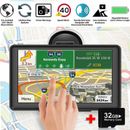 Car Truck GPS Navigation 7 Inch Touch Screen 2024 Maps Spoken Direction 32G Card