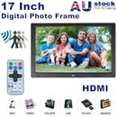17'' LCD HD Electronic Digital Photo Frame Picture MP3 MP4 Player Birthday Gift