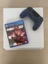 Sony PS4 Pro 1TB White Console + Navy Controller + 1 Game