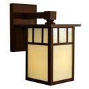 Arroyo Craftsman Huntington 9 Inch Tall 1 Light Outdoor Wall Light - HB-4LWDT-OF-MB