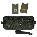 RFID Travel Money Belt - Travel Wallet that Protects Credit Cards and Passports