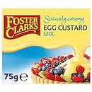 Foster Clark's Seriously Creamy Egg Custard Powder Mix Box 75g