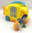 Bubble Guppies Swim-sational School Bus Portable Vehicle Mr Grouper Gil Figures