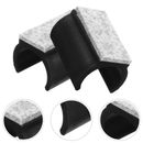  10 piezas pies de fieltro para almohadillas de muebles pisos de madera dura sillas patas pequeño mudo