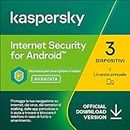 Kaspersky Internet Security for Android 2023 │ 3 Dispositivi │ 1 Anno │ Codice d'attivazione via email
