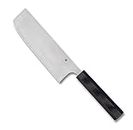 Spyderco Knives Wakiita Nakiri Knife Kitchen Cutlery Black G-10 BD1N Stainless Knives K17GP Cuchillo