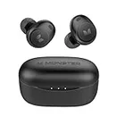 Monster Wireless Earbuds, True Wireless Earbuds, Bluetooth 5.3 in-Ear Headphones with Charging Box, Touch Headphone Subwoofer with Stereo Headphones, with Dual Noise Cancelling Microphones