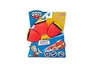 PHLAT BALL Junior Rouge - Mini Disque Volant Rétractable - Balle Innovante 10,2 cm - Jeux Extérieur Enfant dès 5 Ans - Frisbee 15,2 cm - Jeux Plein Air 2 joueurs et plus - Version Mini Voyage