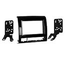 Metra 95-8235CHG Double DIN Dash Installation Kit for 2012 Toyota Tacoma Vehicles (Charcoal High Gloss)