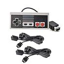 Chilartalent 1 NES Mini Classic Controller with 2 Pack 10ft Extension Cable Compatible with NES Classic, SNES Classic Controller