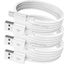 USB Charger Cable 3/6Ft For Apple iPhone 13 12 11 8 6s Charging Adapter Cord Lot