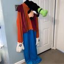 Disney Other | Disney Store Vintage Goofy Mascot Halloween Costume - Adult Size Xxl - Rare | Color: Green/Red | Size: Os