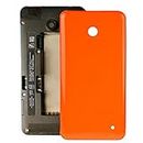Coperchio della Batteria Battery Cover Cover Posteriore for Batteria + Pulsante Laterale for Nokia Lumia 635 (Arancione) (Color : Orange)