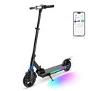 Electric Scooters Black For Kids and Teens E-Scooter APP Bluetooth LED 250W 25KM