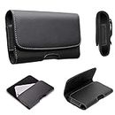 Realtech Universal Smart Mobile Phone Case Holster Pouch Belt Clip Cases Waist Bag Pack for Mobile 6.0 inch Phone Holder - Black