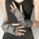 Y2k Halloween Gloves Broken Hole Gloves  Cosplay Clothing Accessories