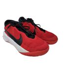 Zapatillas de baloncesto rojas Nike Boys Team Hustle D 10 CW6735-600 talla 6,5 años