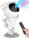 Mooyran Astronaut Galaxy Star Projector Night Light - Astronaut Space Projector LED Lamp with Timer and Remote, Starry Nebula Ceiling Projection, Aesthetic Room Decor for Gaming Room, Home Theater