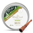White Leaf Tobacco & Nicotine Free Smoking Mixture With 100% Paan Flavour Herbal Smoking Blend (makes 40 rolls) Tobacco Alternatives, Herbal Smoking Mix 1 Pack 30gm With Wooden Chillum Pipe